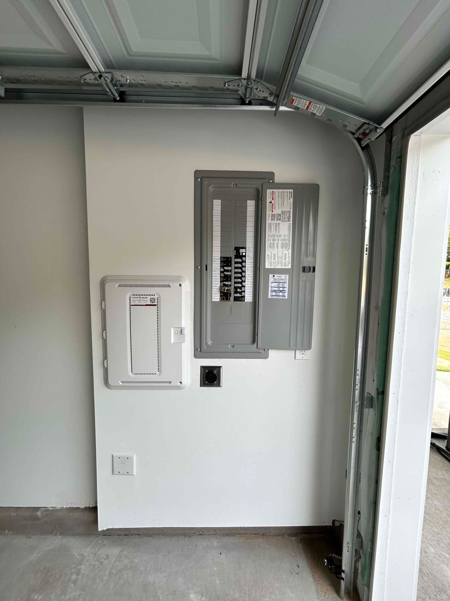 Level 2 EV Charger Install + Duke Energy Rebate in Raleigh completed by Touchstone Electric