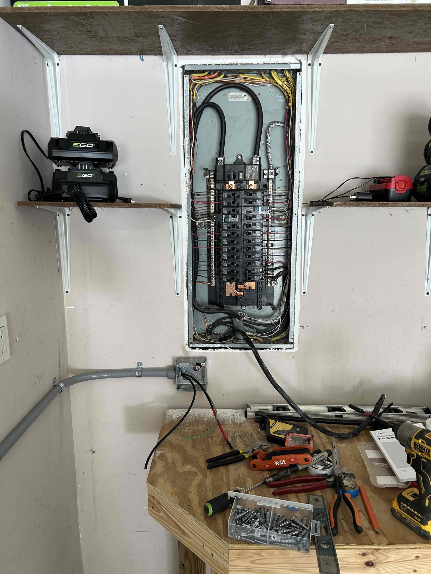 Whole-House Surge Protection & Bathroom Outlet in Arden, NC completed by Touchstone Electric