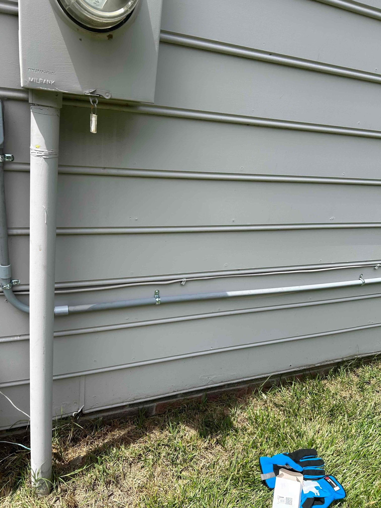 Exterior Conduit Installation & Repair in Charlotte, NC completed by Touchstone Electric
