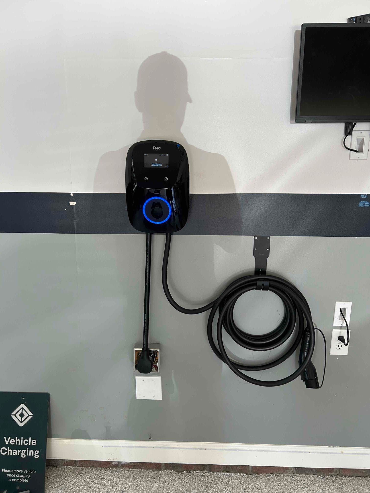 Level 2 EV Charger Installation in Taylors, SC – Garage Wall