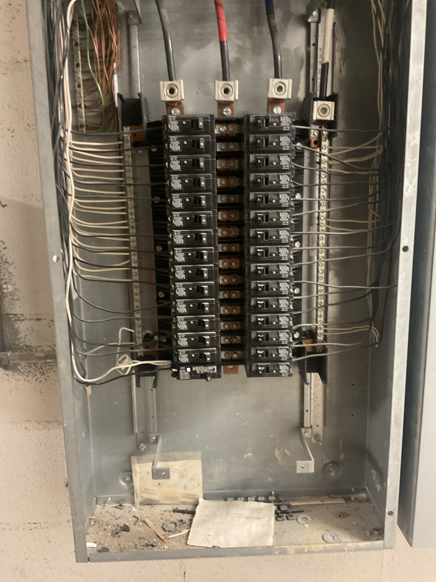 3-Phase GFCI Breaker Install & Wire Fishing in Pinehurst, NC completed by Touchstone Electric