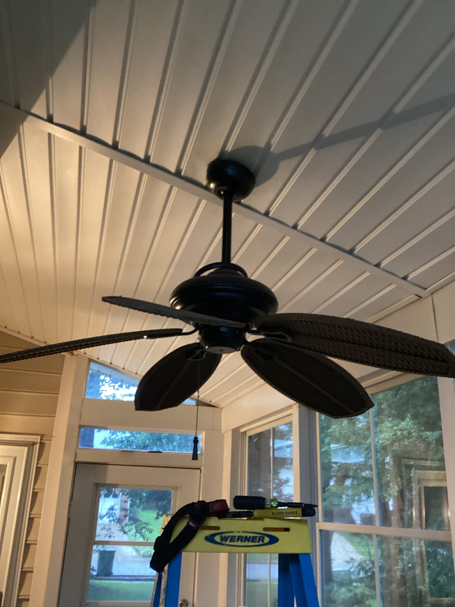 Ceiling Fan and Crawl Space Lighting Installation in Cary, NC