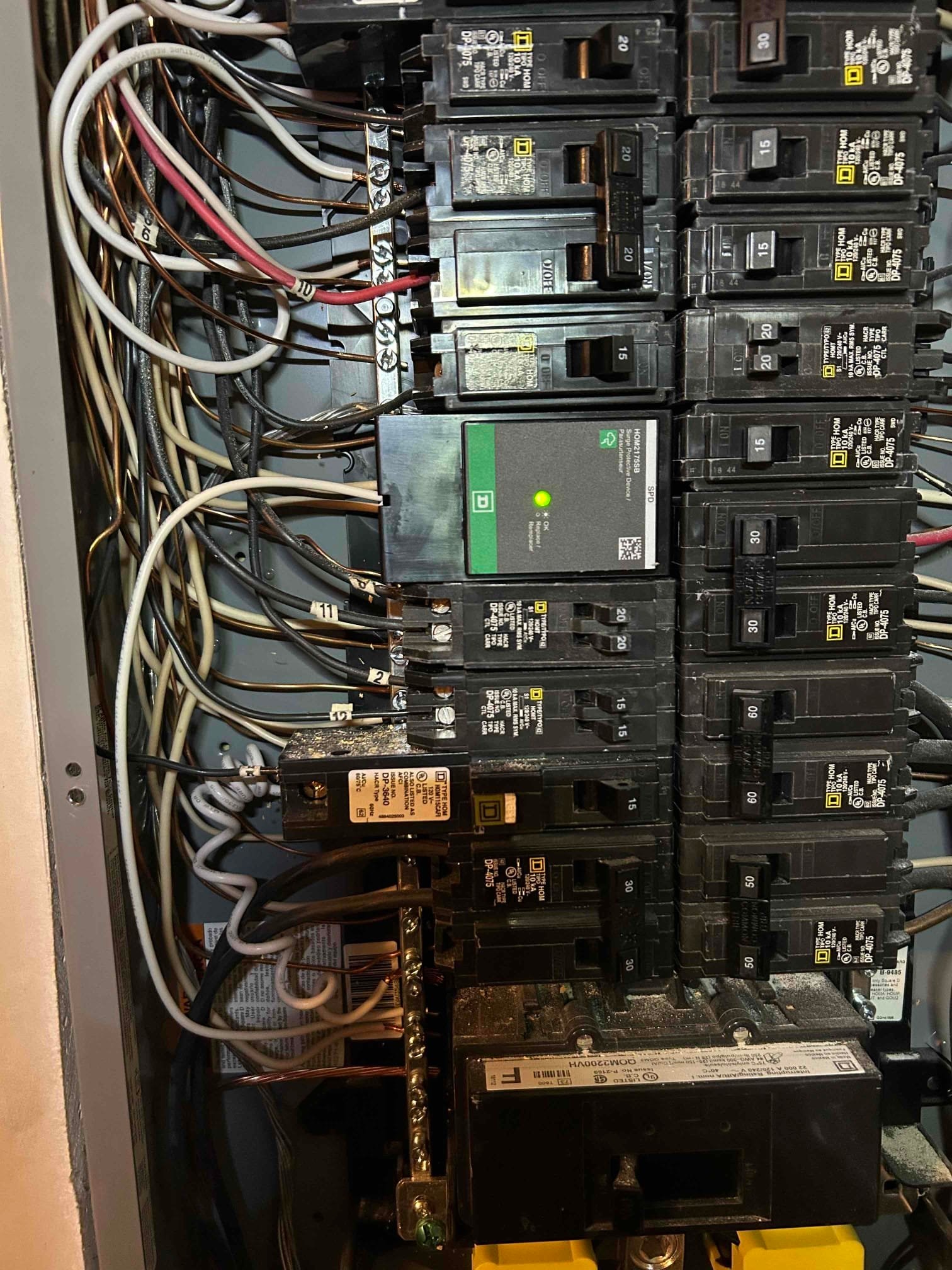 Professional Whole-House Surge Protection Installation in Cary, NC completed by Touchstone Electric