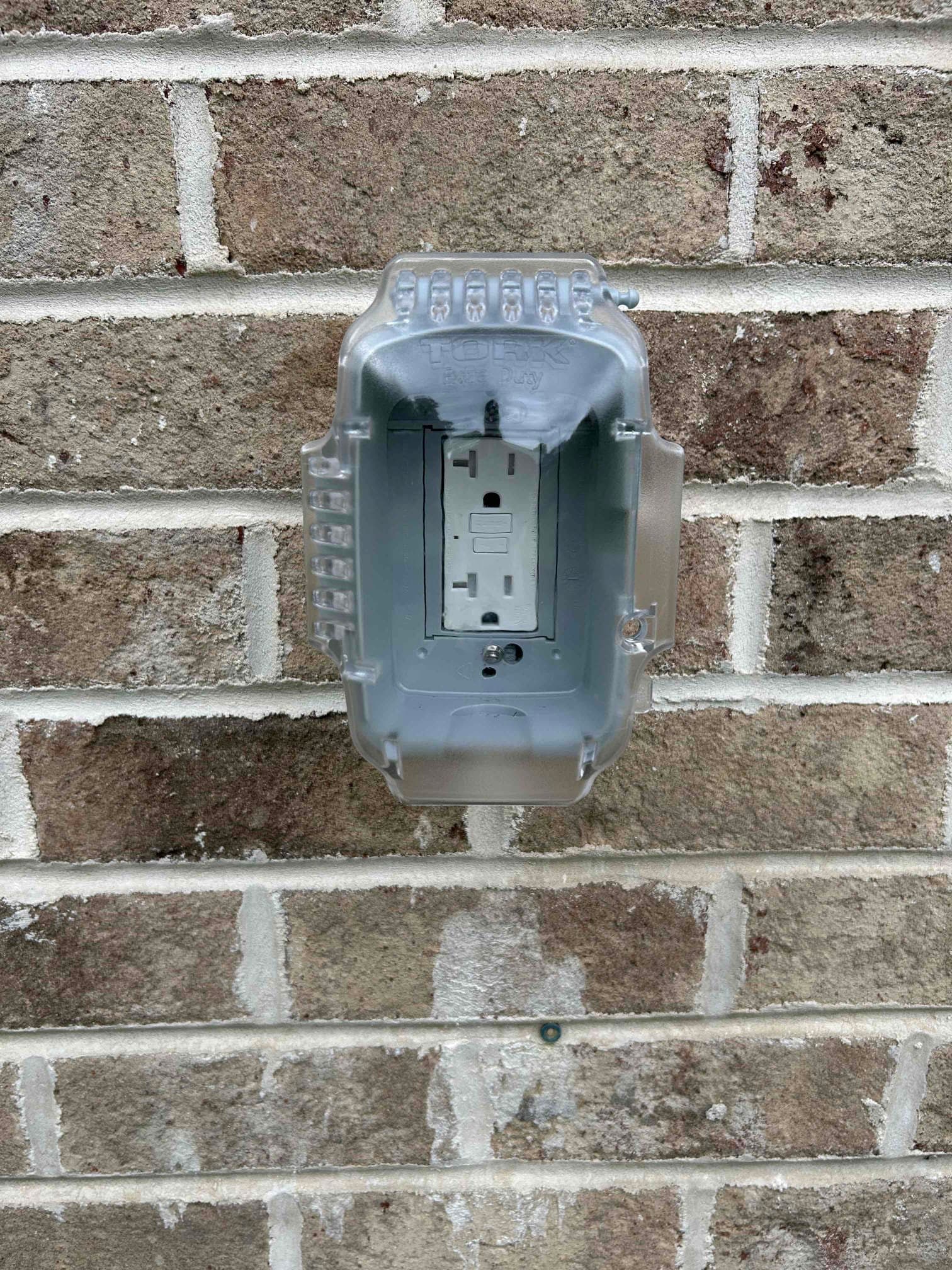 GFCI Outlet & Outdoor Bubble Cover Installation in Willow Spring