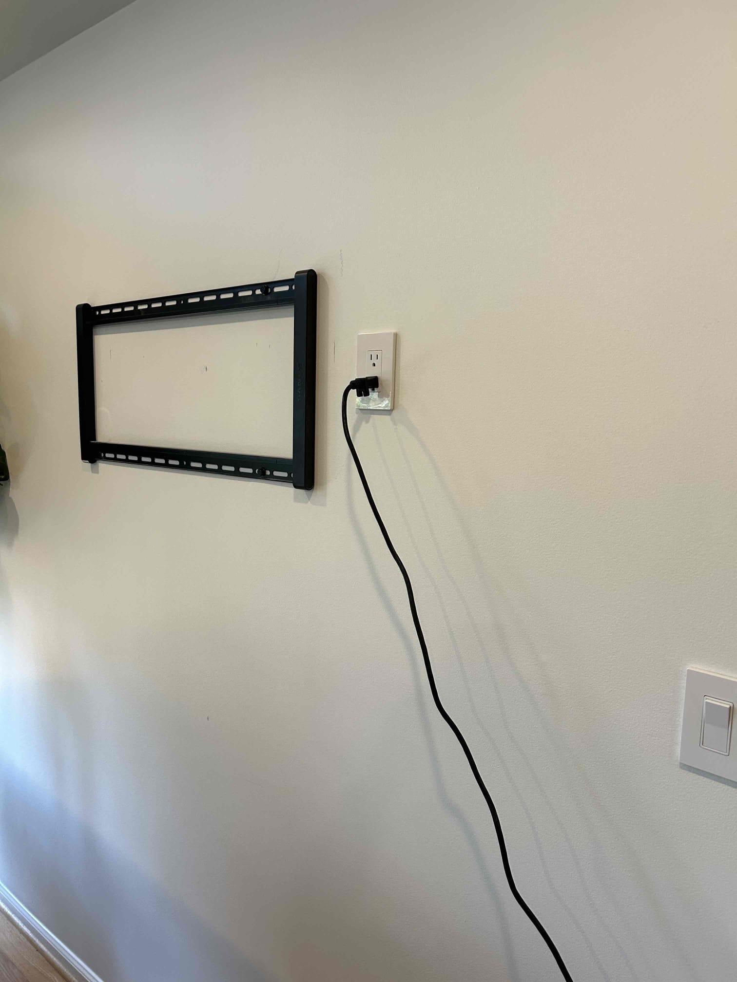 Ceiling Fan Installation & TV Outlet Relocation in Mills River completed by Touchstone Electric