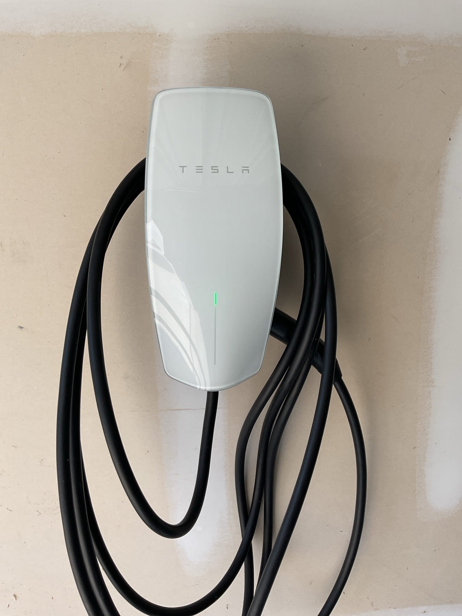 Tesla Wall Connector Installation in Fortmill, SC Garage completed by Touchstone Electric