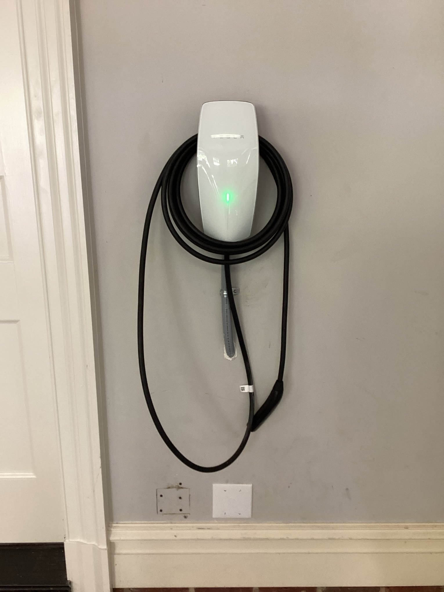 Tesla Wall Connector Installation in Charlotte, NC | 60A Circuit completed by Touchstone Electric