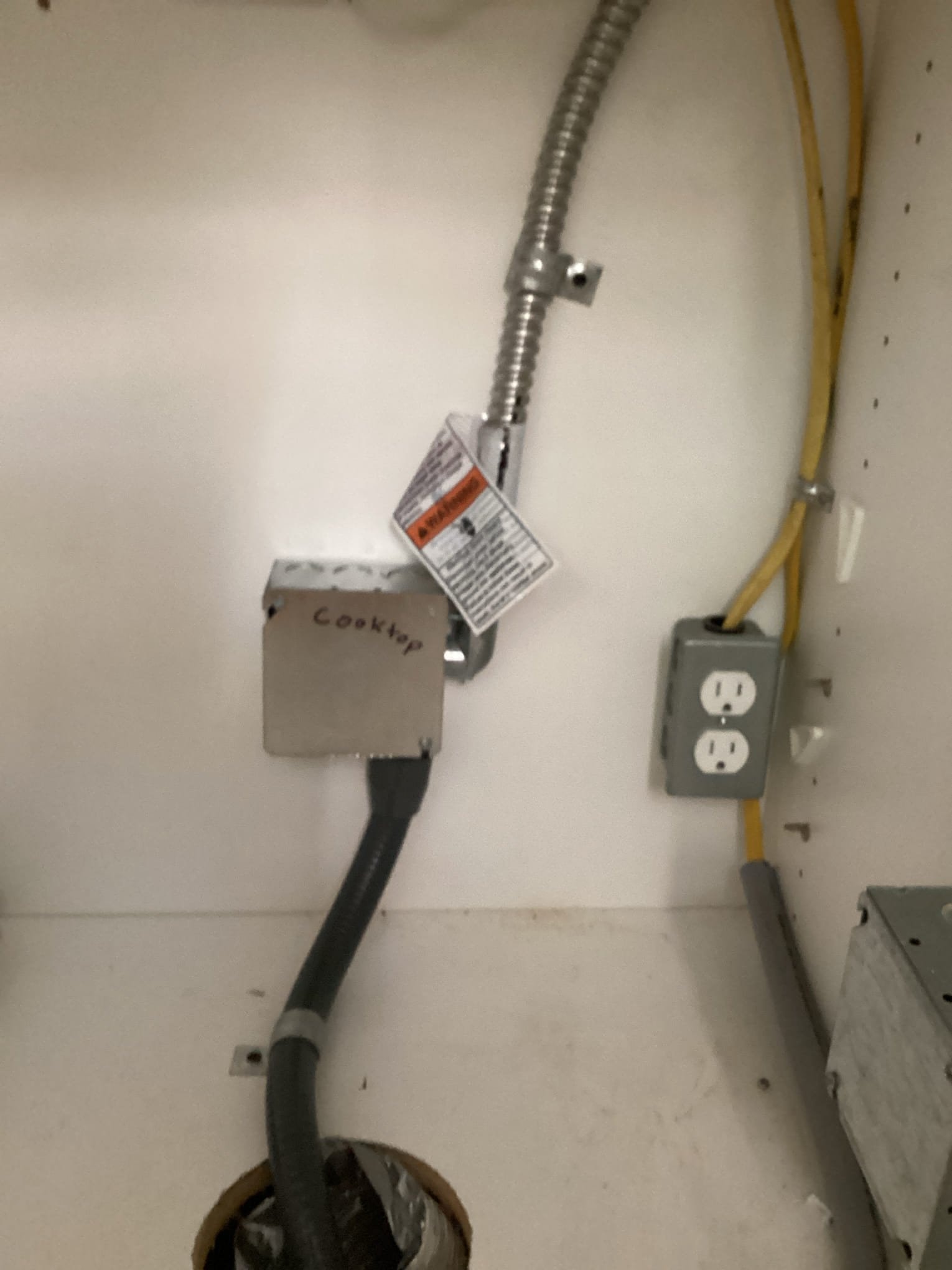 Cooktop Wiring and 30A Circuit Installation in Durham, North Carolina completed by Touchstone Electric