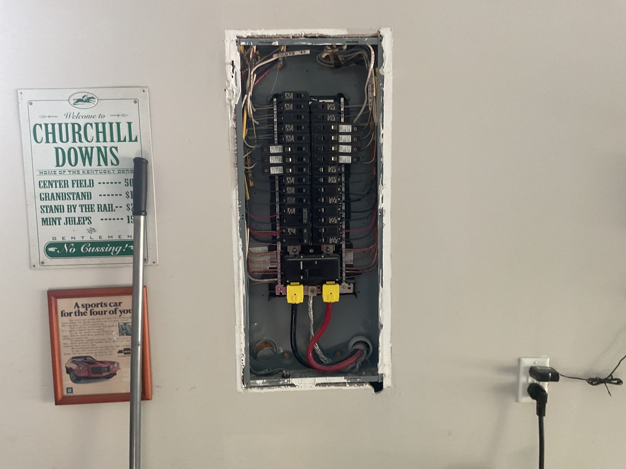 Level 2 EV Charger & NEMA 14-50 Outlet Installation in Denver, NC completed by Touchstone Electric