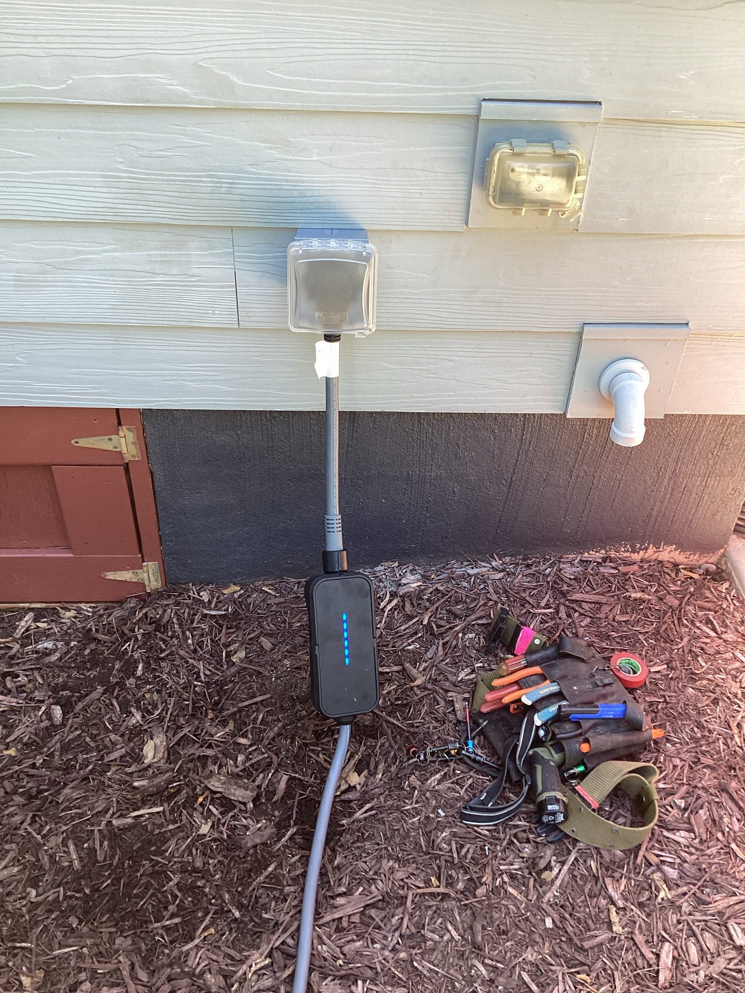 Level 2 EV Charger Installation in Charlotte, NC | 50A Circuit completed by Touchstone Electric