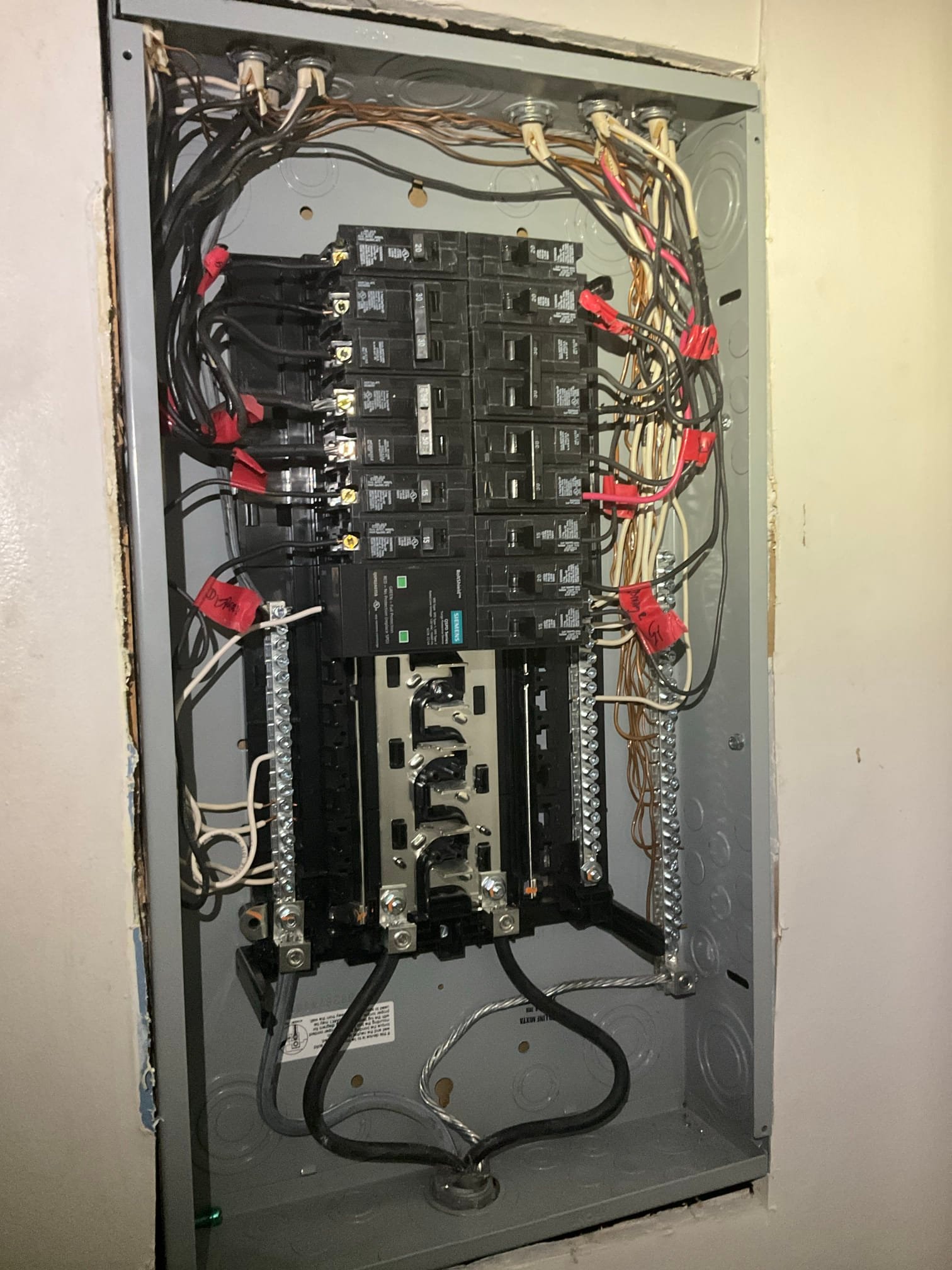 Electrical Panel Upgrade & Breaker Replacement in Charlotte, NC completed by Touchstone Electric