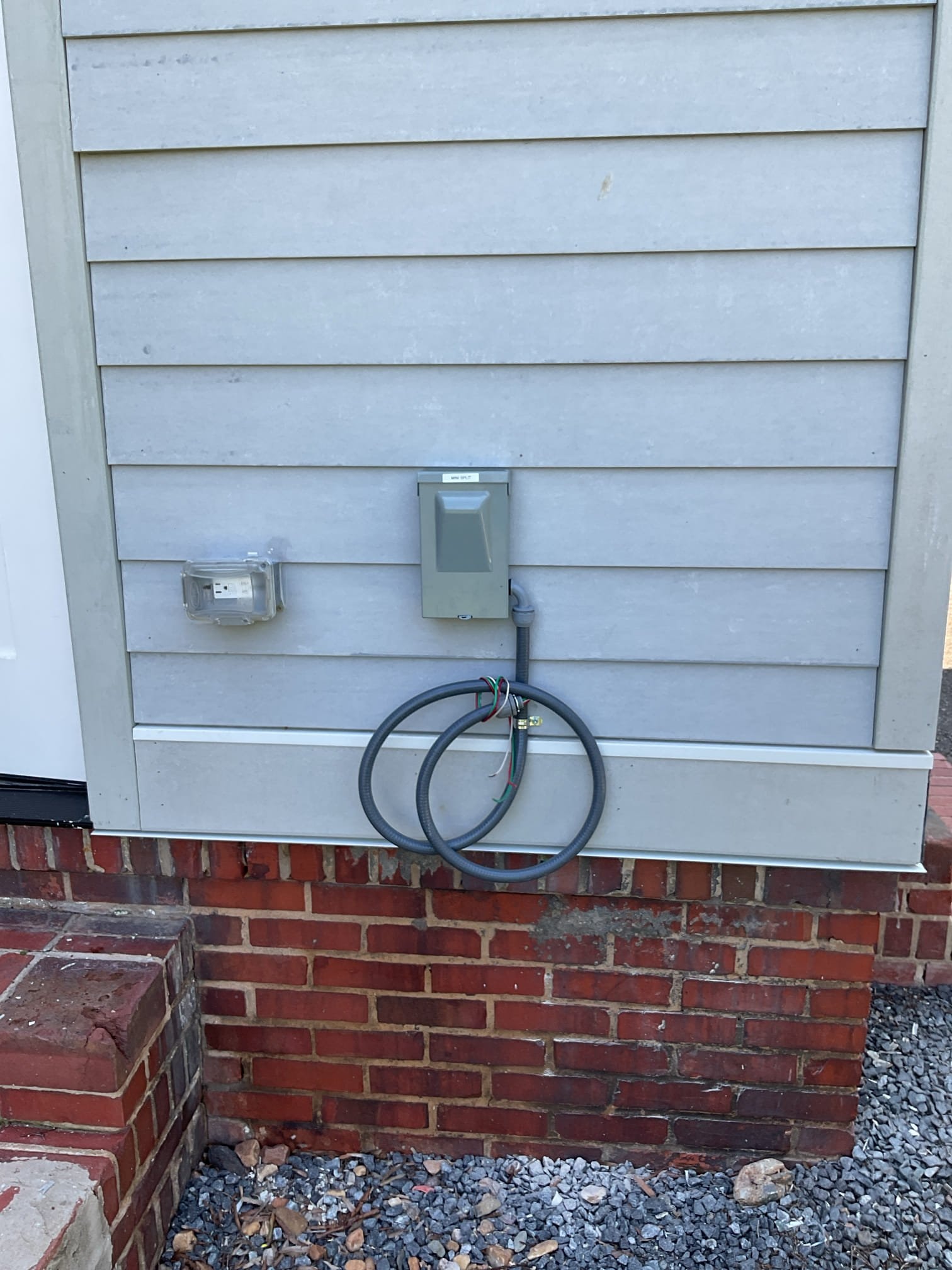 A/C Service Disconnect & Breaker Installation in Charlotte, NC completed by Touchstone Electric