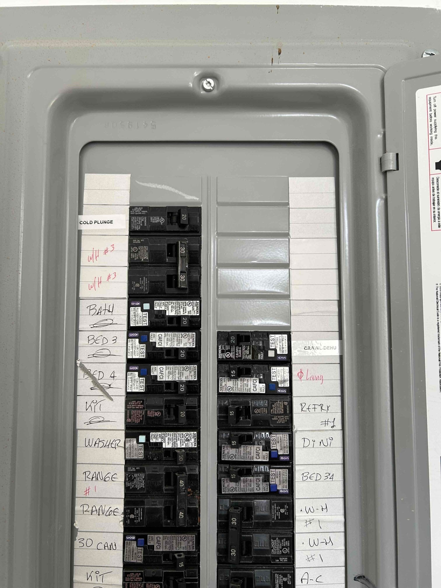 Outdoor GFCI Circuit & WR Outlet for Cold Plunge in Taylors, SC completed by Touchstone Electric
