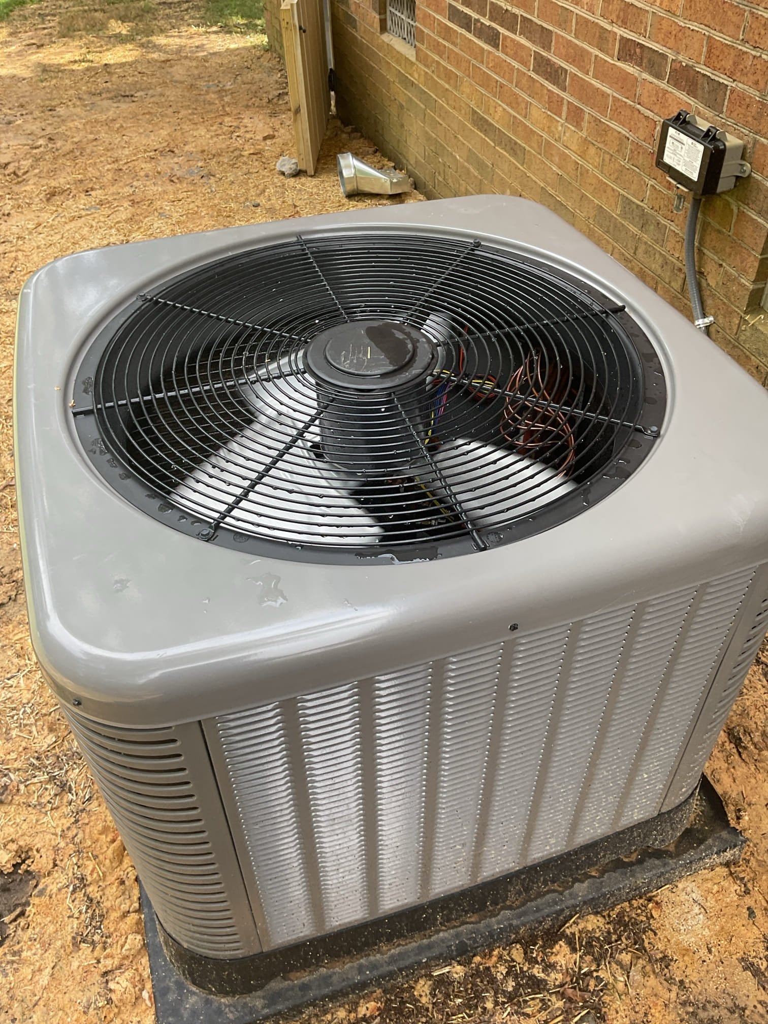 HVAC Ground Wire Repair & Electrical Troubleshooting in Matthews completed by Touchstone Electric