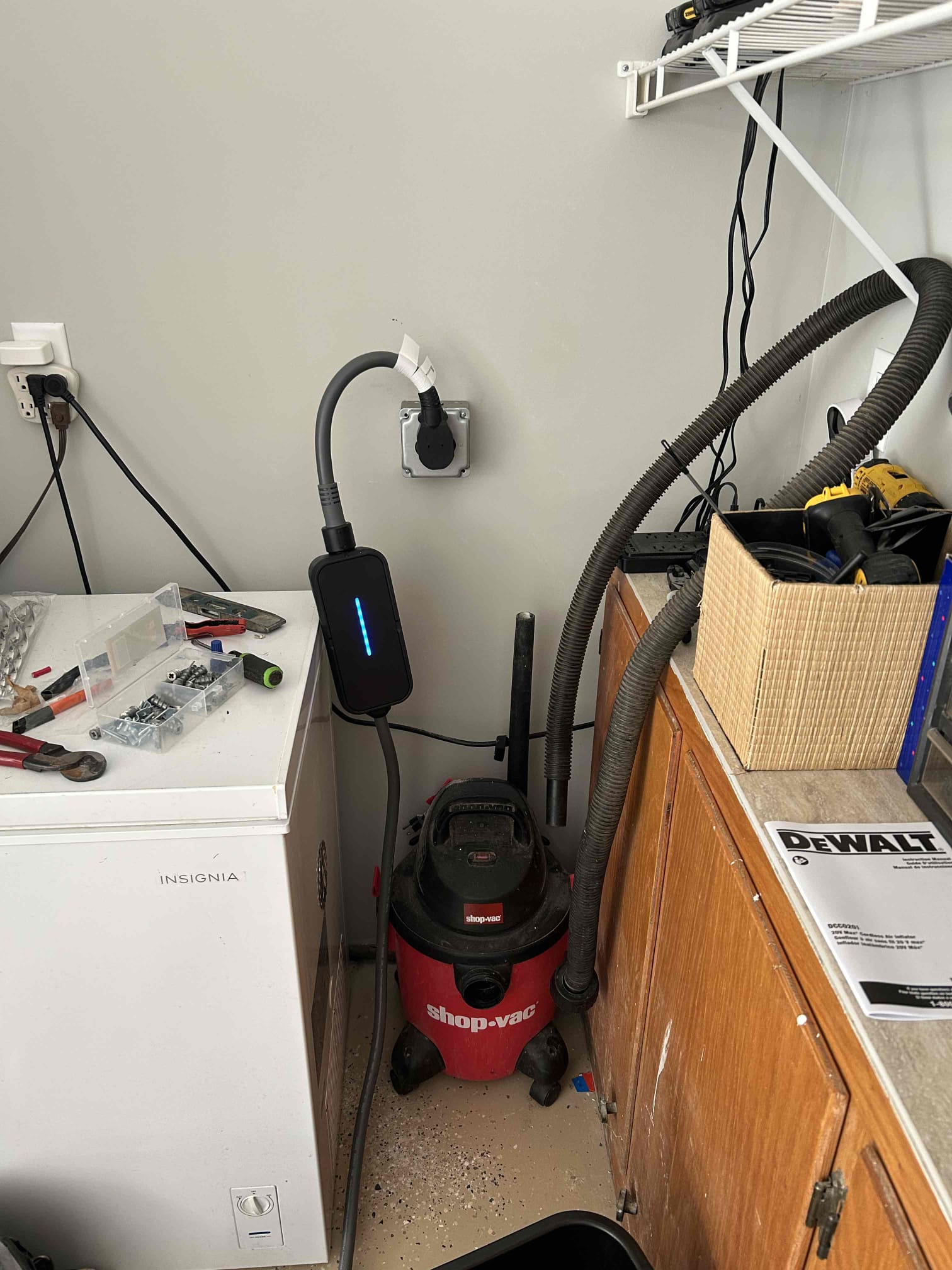 Fairview, NC Level 2 EV Charger Installation | Duke Energy Rebate completed by Touchstone Electric