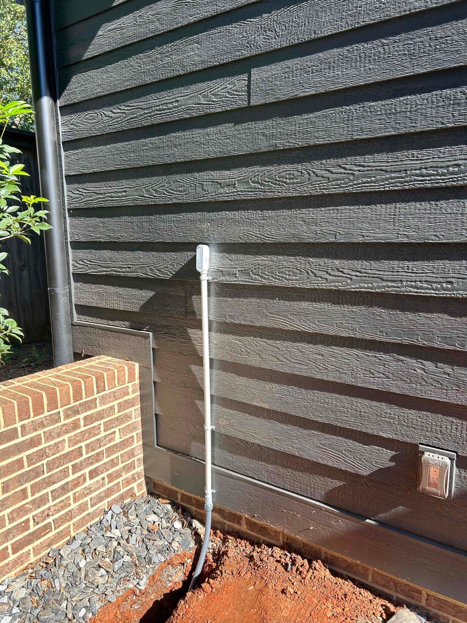Tesla EV Charger Installation with Garage Trenching in Greenville