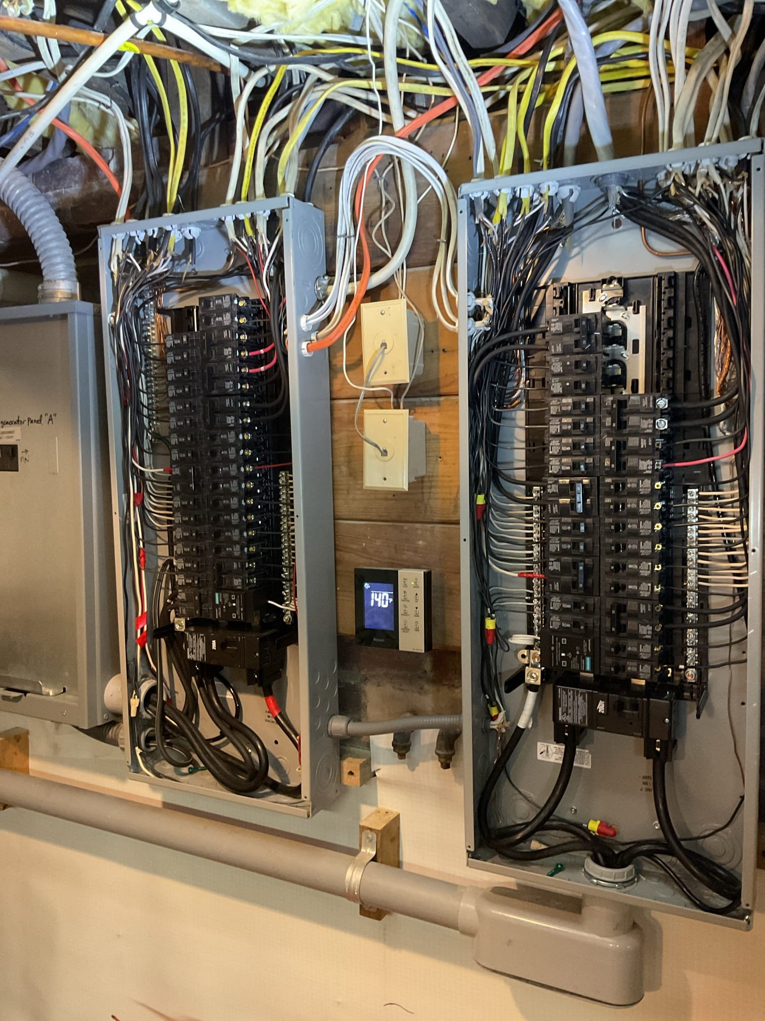 Electrical Panel Upgrade and Surge Protection in Pinehurst completed by Touchstone Electric