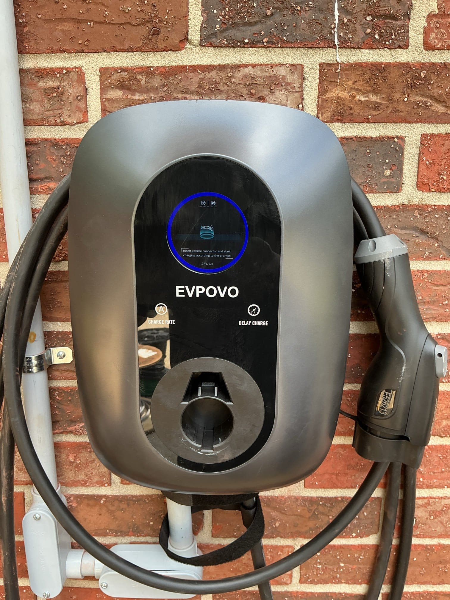 Level 2 EV Charger Installation with 60-Amp Circuit in Anderson completed by Touchstone Electric