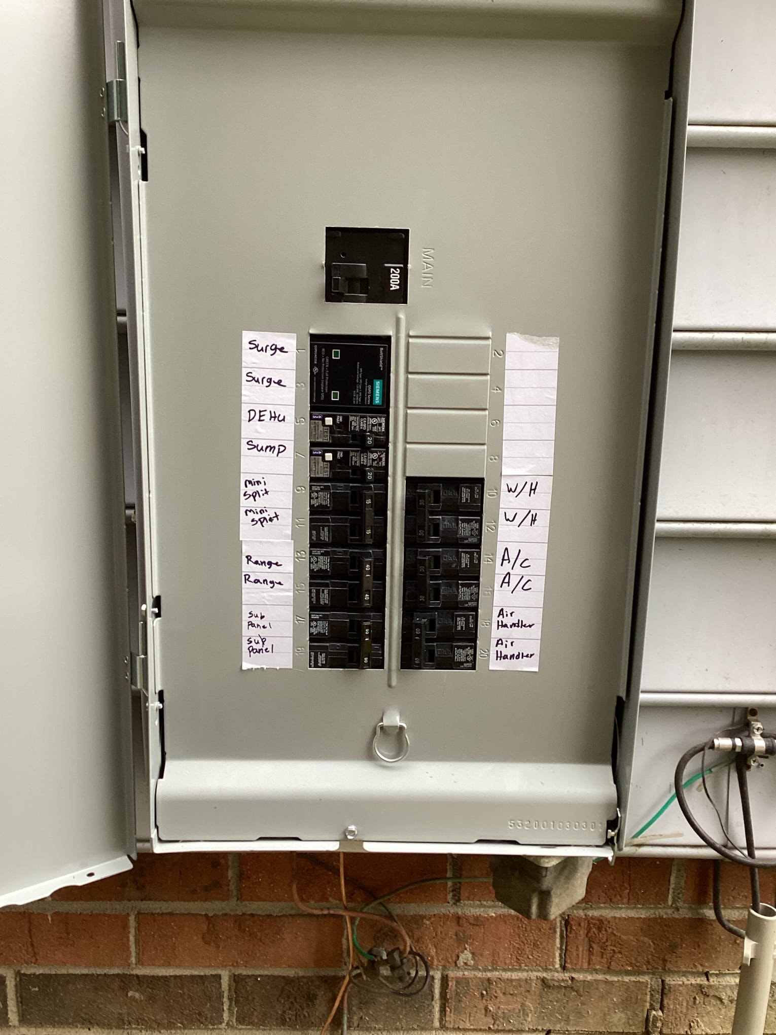 Electrical Panel Upgrade & Surge Protection in Wake Forest completed by Touchstone Electric