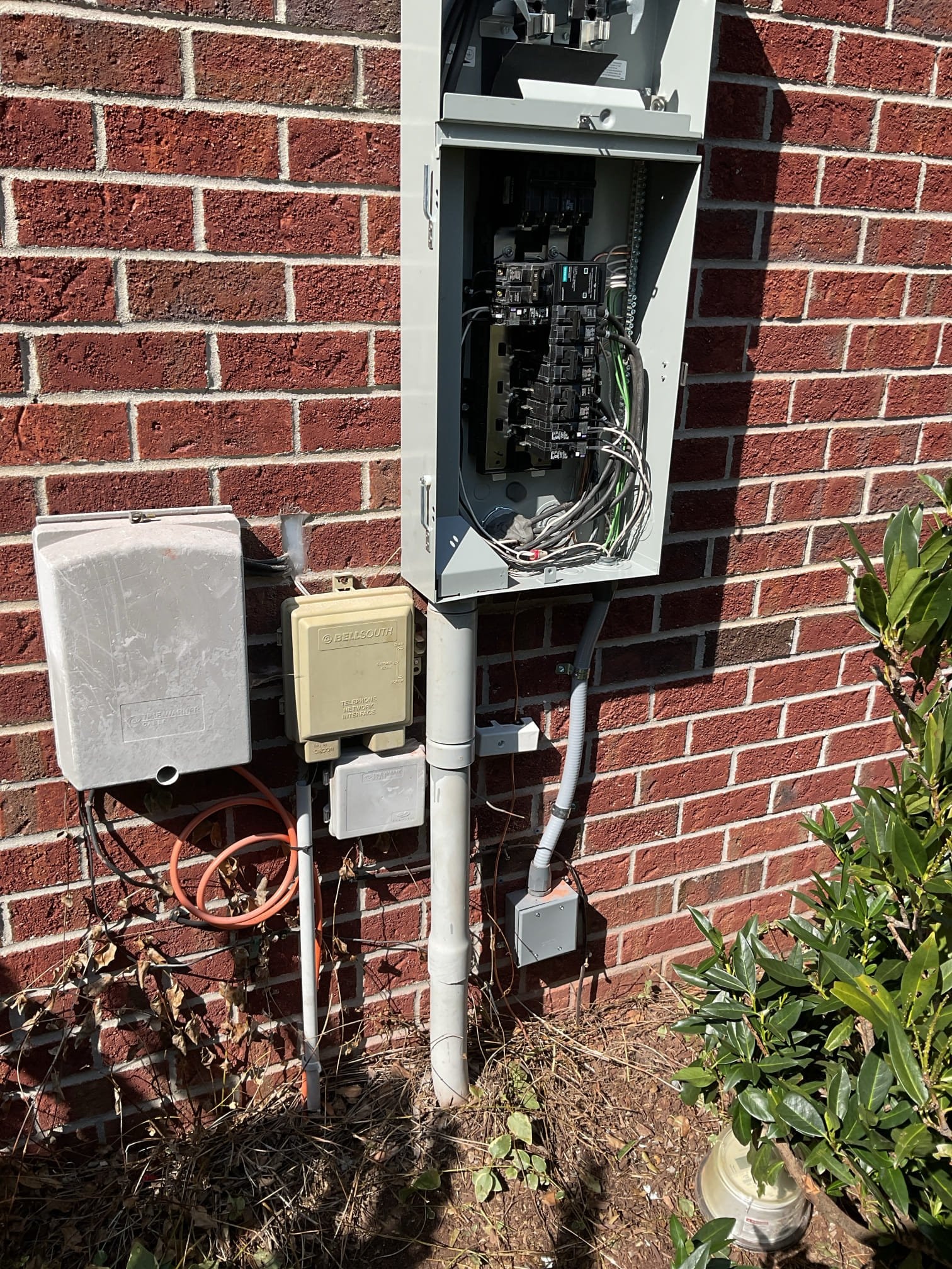 200A Meter/Main Panel Replacement & Surge Protection in Goldsboro completed by Touchstone Electric