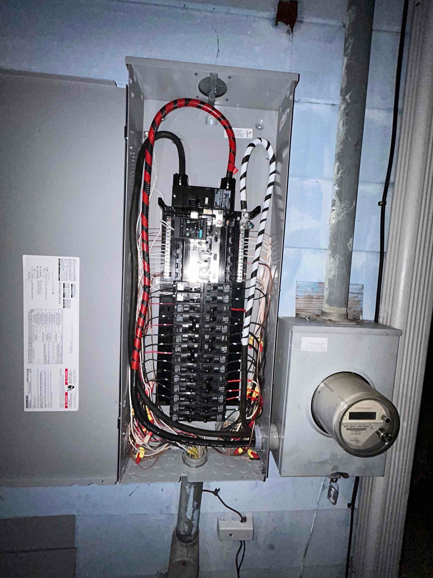 Electrical Panel Upgrade & Surge Protection in Durham, NC completed by Touchstone Electric