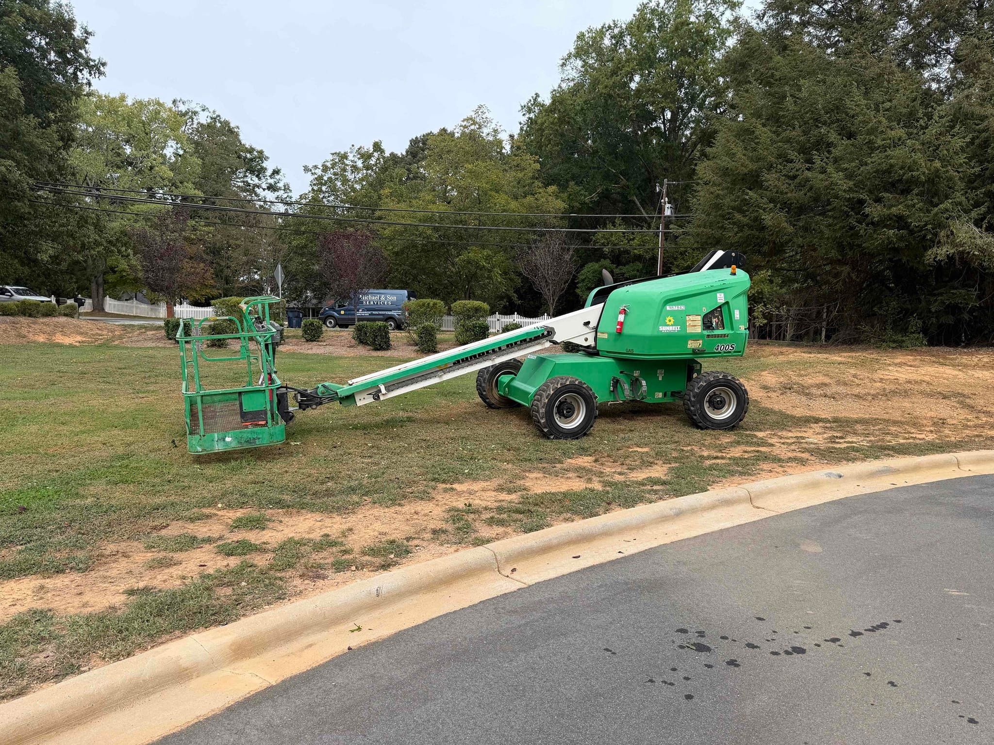 LED Parking Lot Lighting Installation Services in Stallings, NC completed by Touchstone Electric