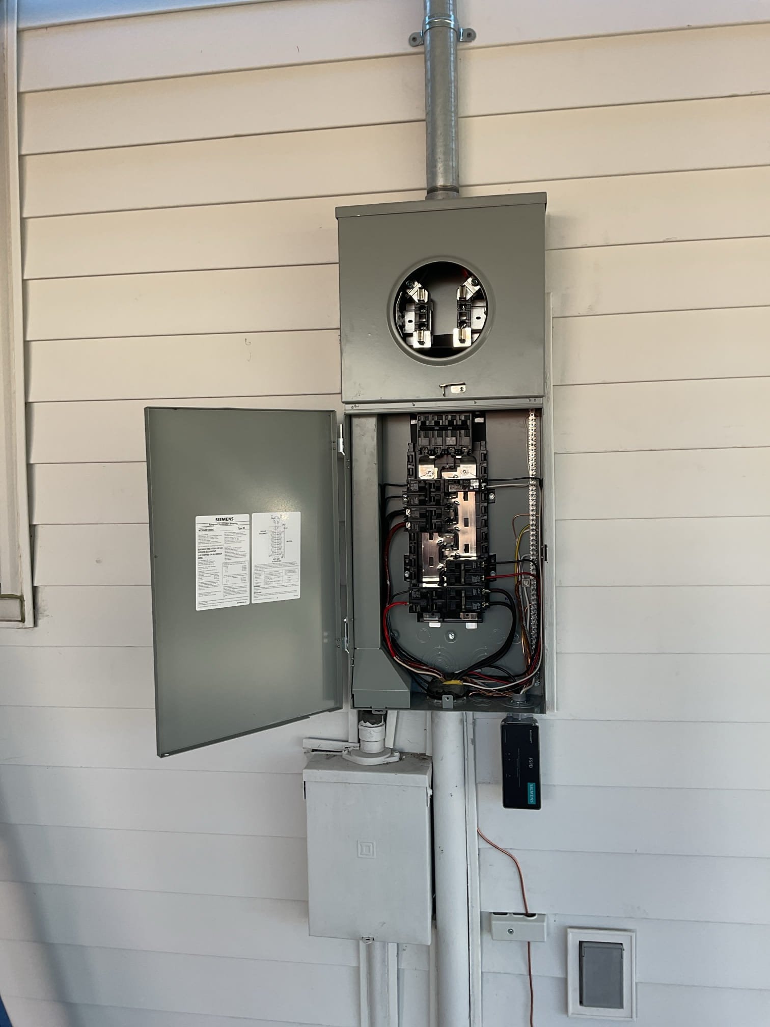 200-Amp Meter and Electrical Panel Upgrade in Ayden, NC completed by Touchstone Electric