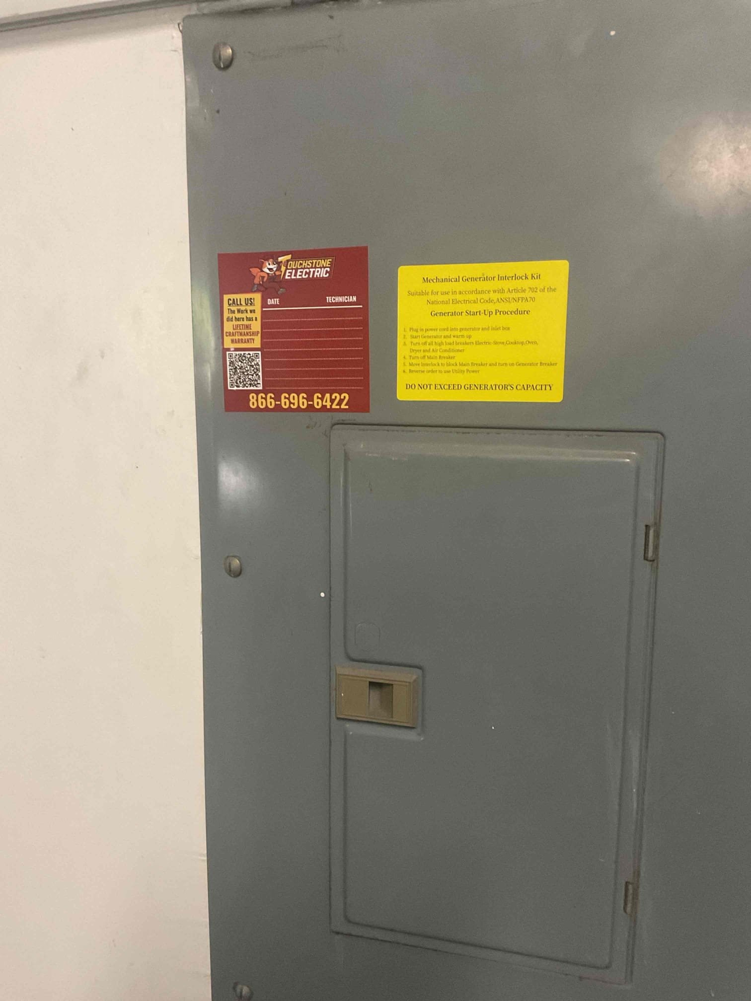 Electrical Panel Rejuvenation & Breaker Repair in New Bern completed by Touchstone Electric