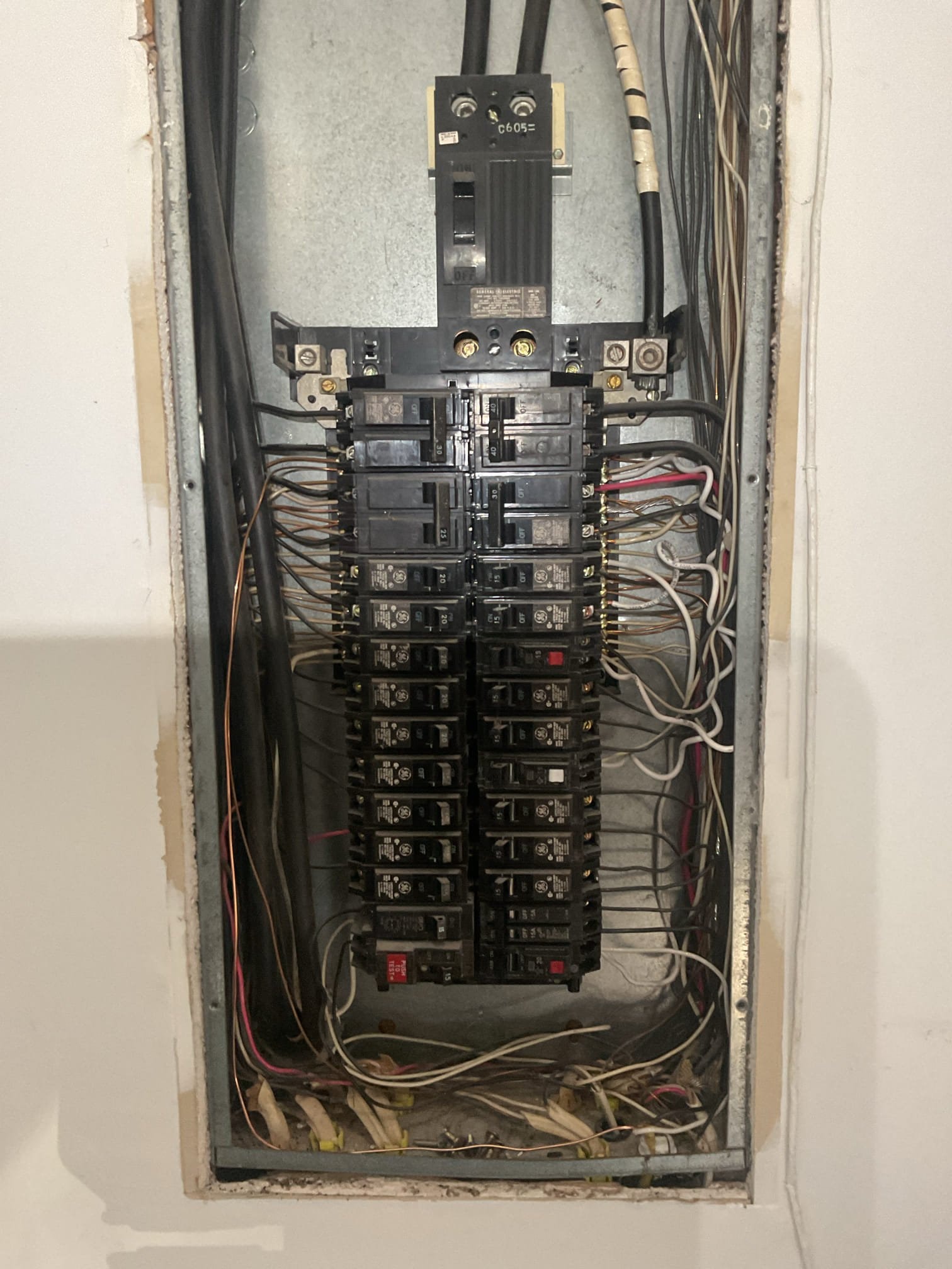 Panel Rejuvenation and Tandem Breaker Installation in Cary completed by Touchstone Electric