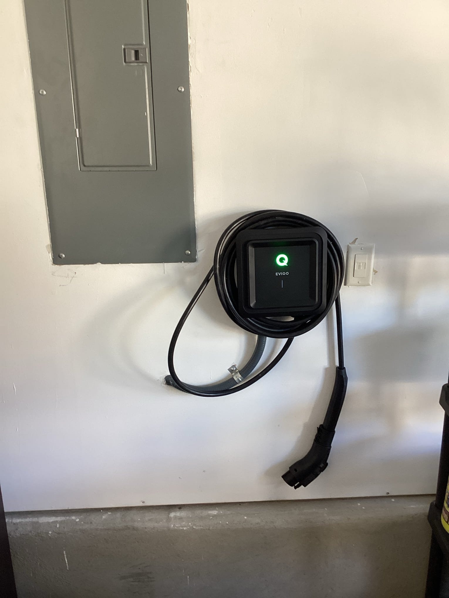 Professional Level 2 EV Charger Installation in Brentwood, NC completed by Touchstone Electric