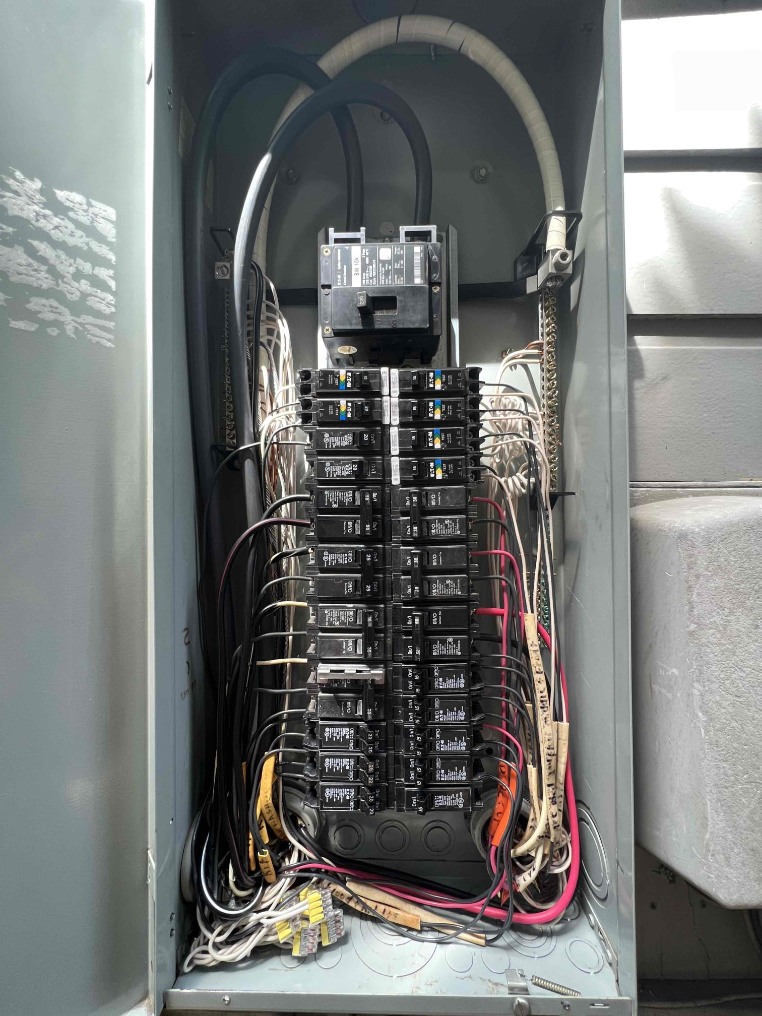 Electrical Panel Rejuvenation & Breaker Service in Charlotte completed by Touchstone Electric