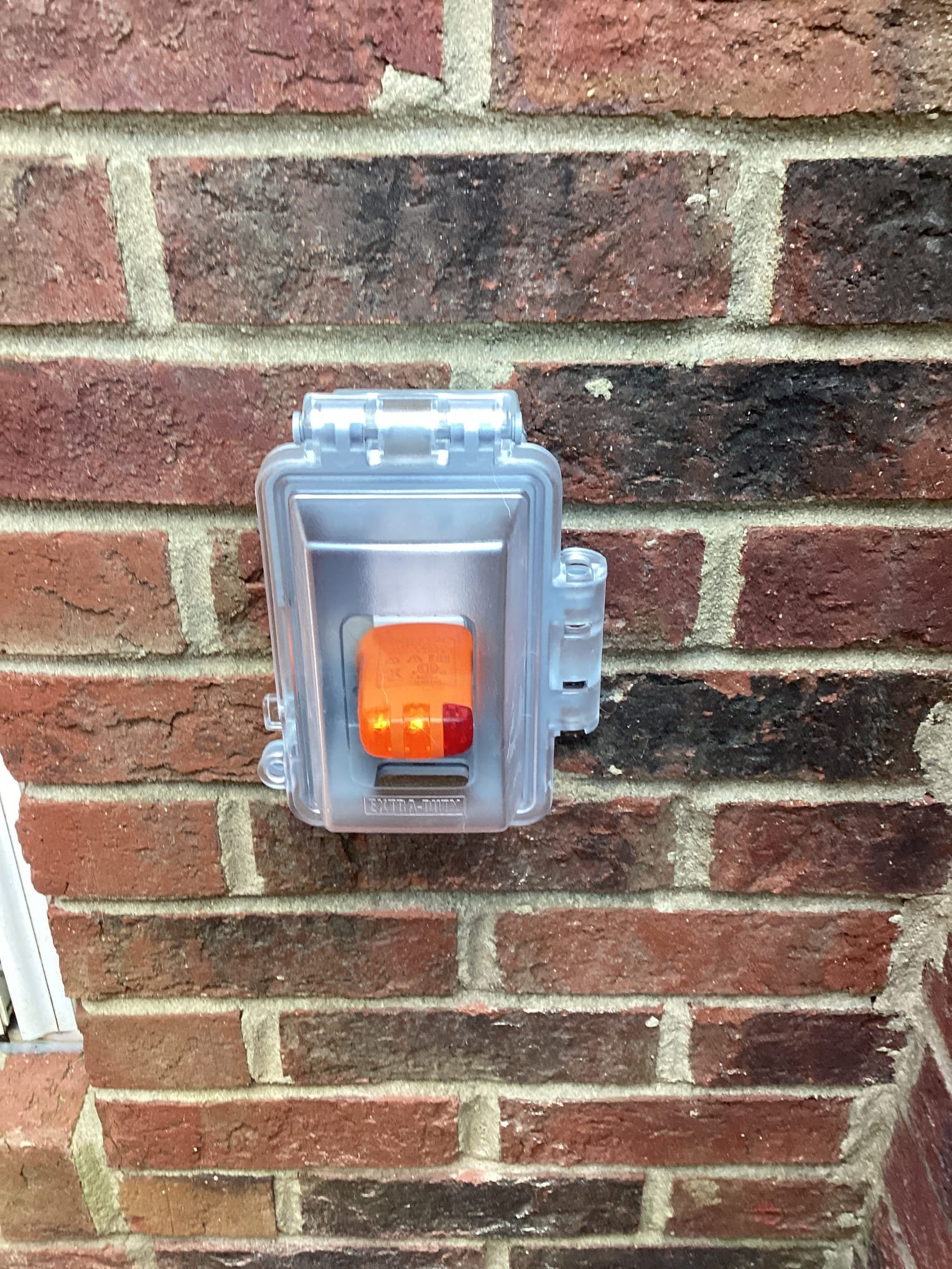 Outdoor Outlet Install & Circuit Extension in Matthews, NC completed by Touchstone Electric