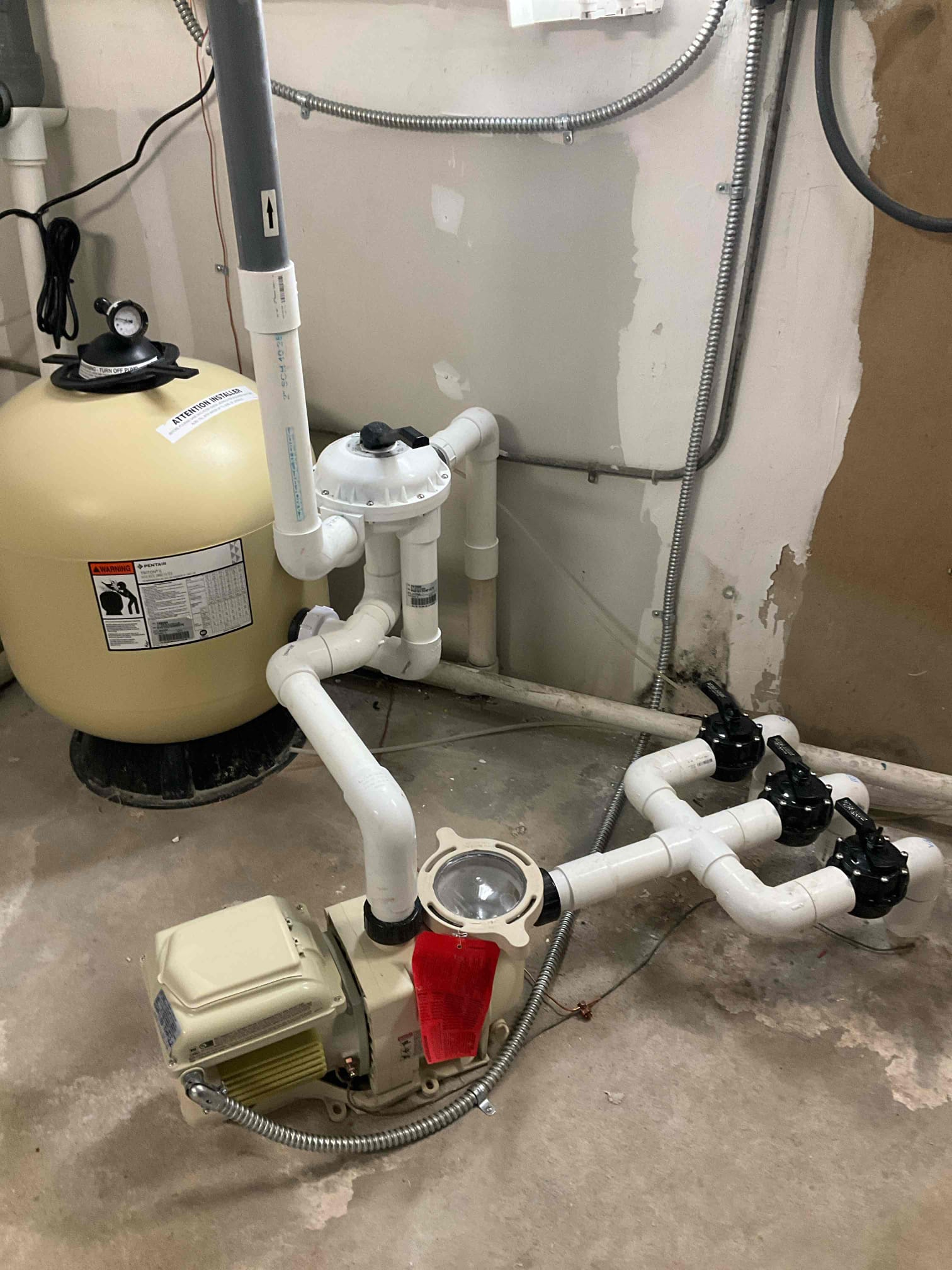 Pool Electrical Reconnect & GFCI Outlet Install in Charlotte, NC completed by Touchstone Electric