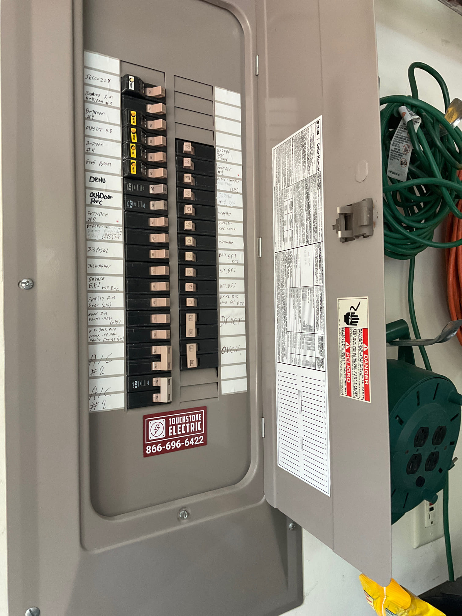 Outdoor Outlet Installation & Dedicated Circuit in Davidson, NC completed by Touchstone Electric