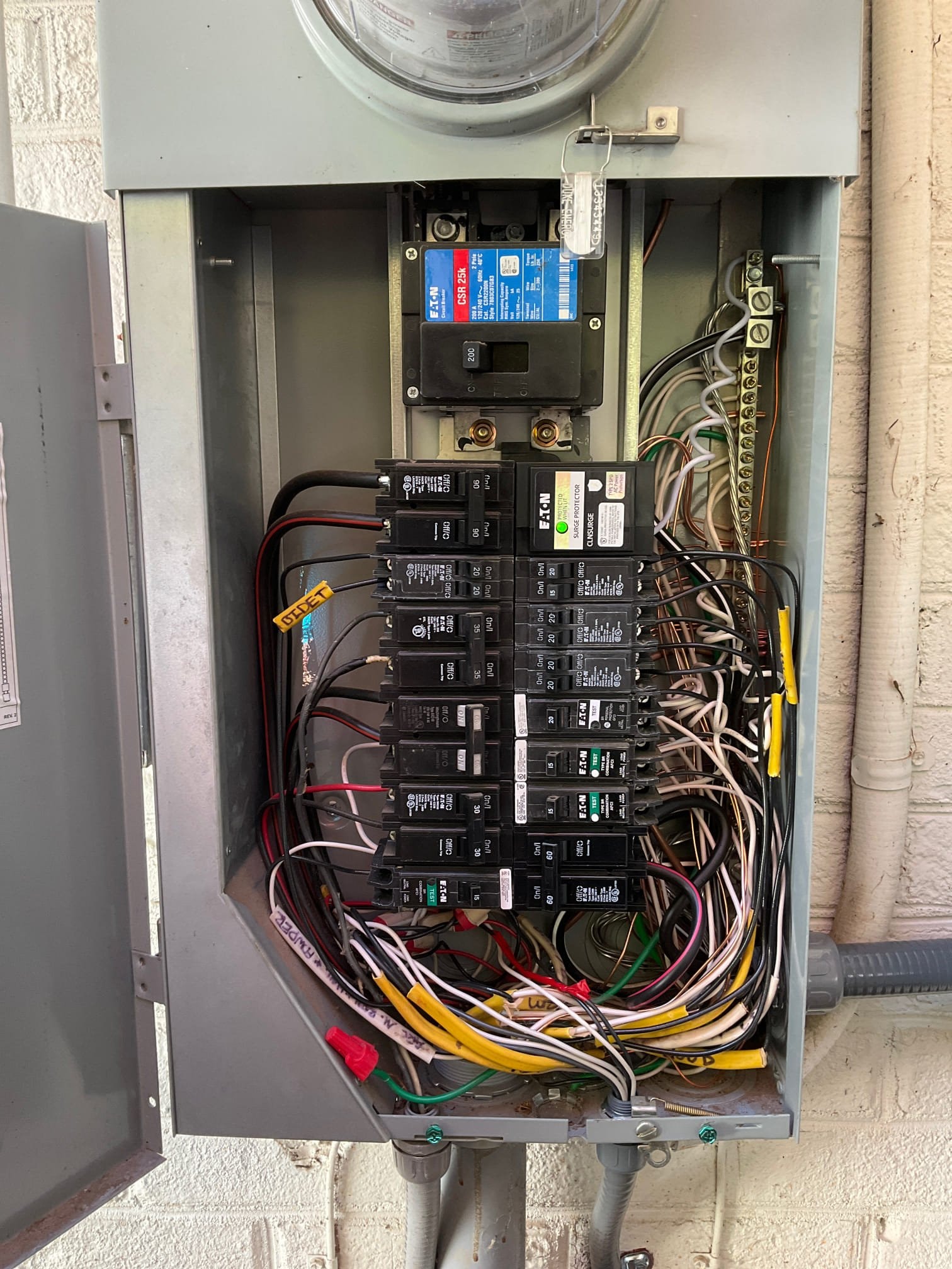 60A Subpanel Installation & Surge Protection in Charlotte, NC completed by Touchstone Electric