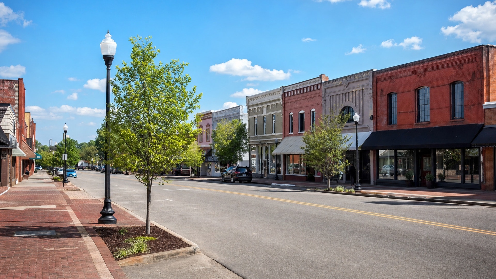 Angier, NC service area landmark near homes served by Touchstone Electric