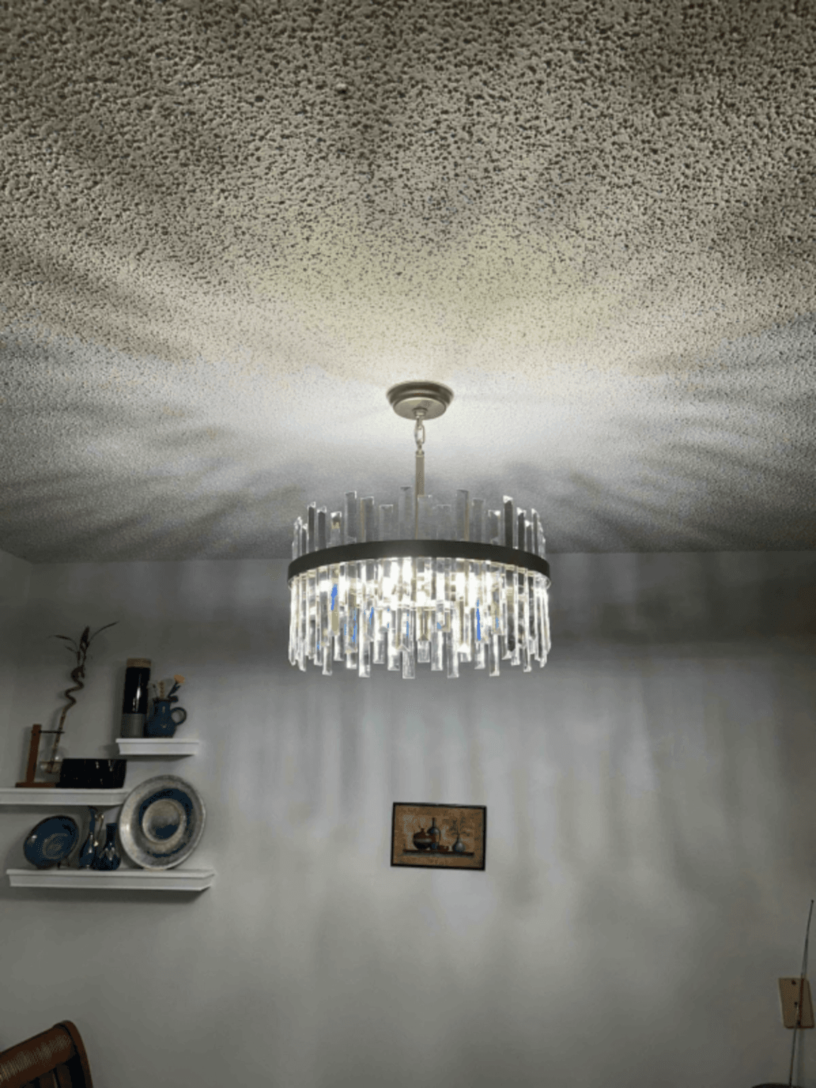 Central SC Chandelier Installation