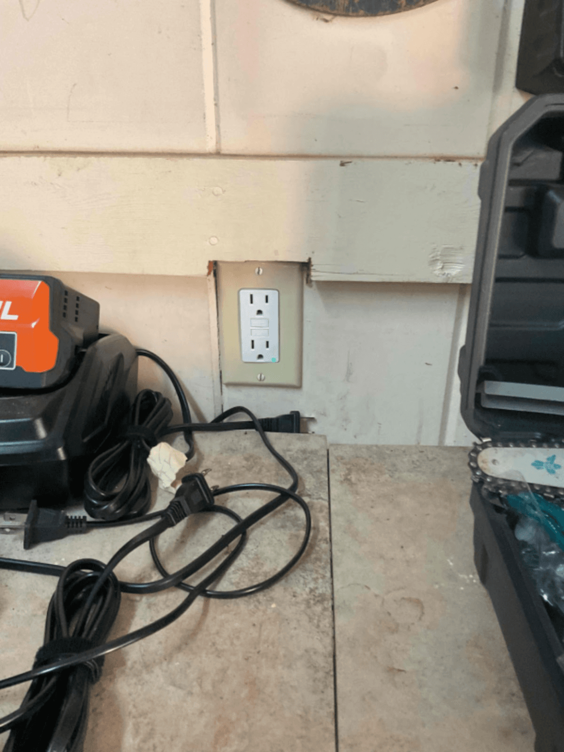 Electrical diagnostic work in progress for a Matthews repair estimate