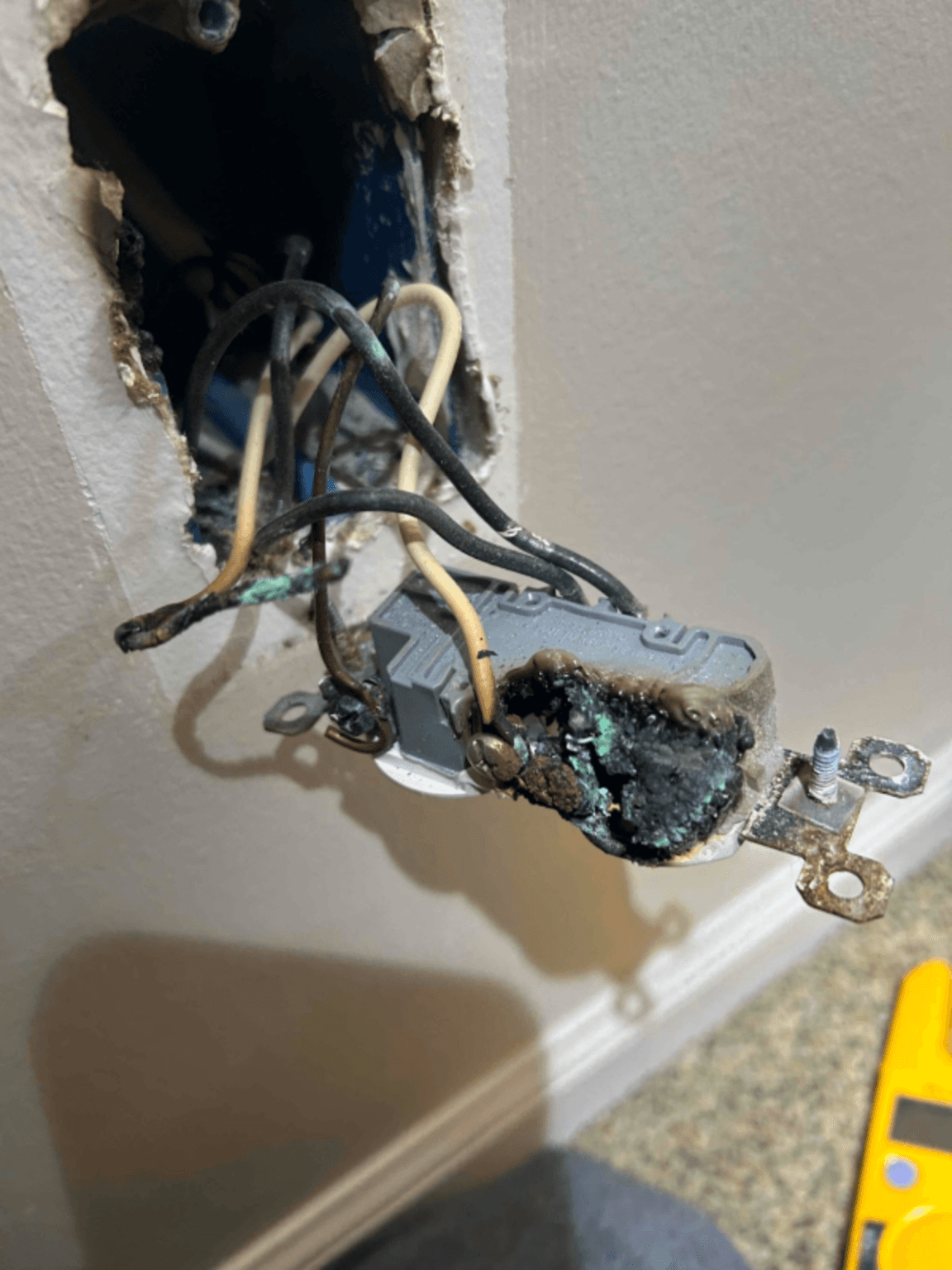 Outlet and switch repair project in Central SC