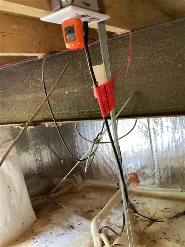 GFCI outlet and wiring work for moisture-prone equipment areas