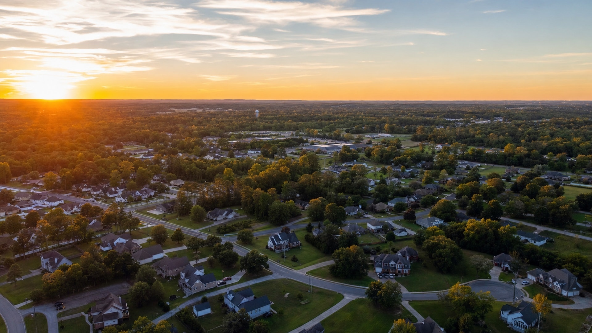 Elgin South Carolina residential area served by Touchstone Electric