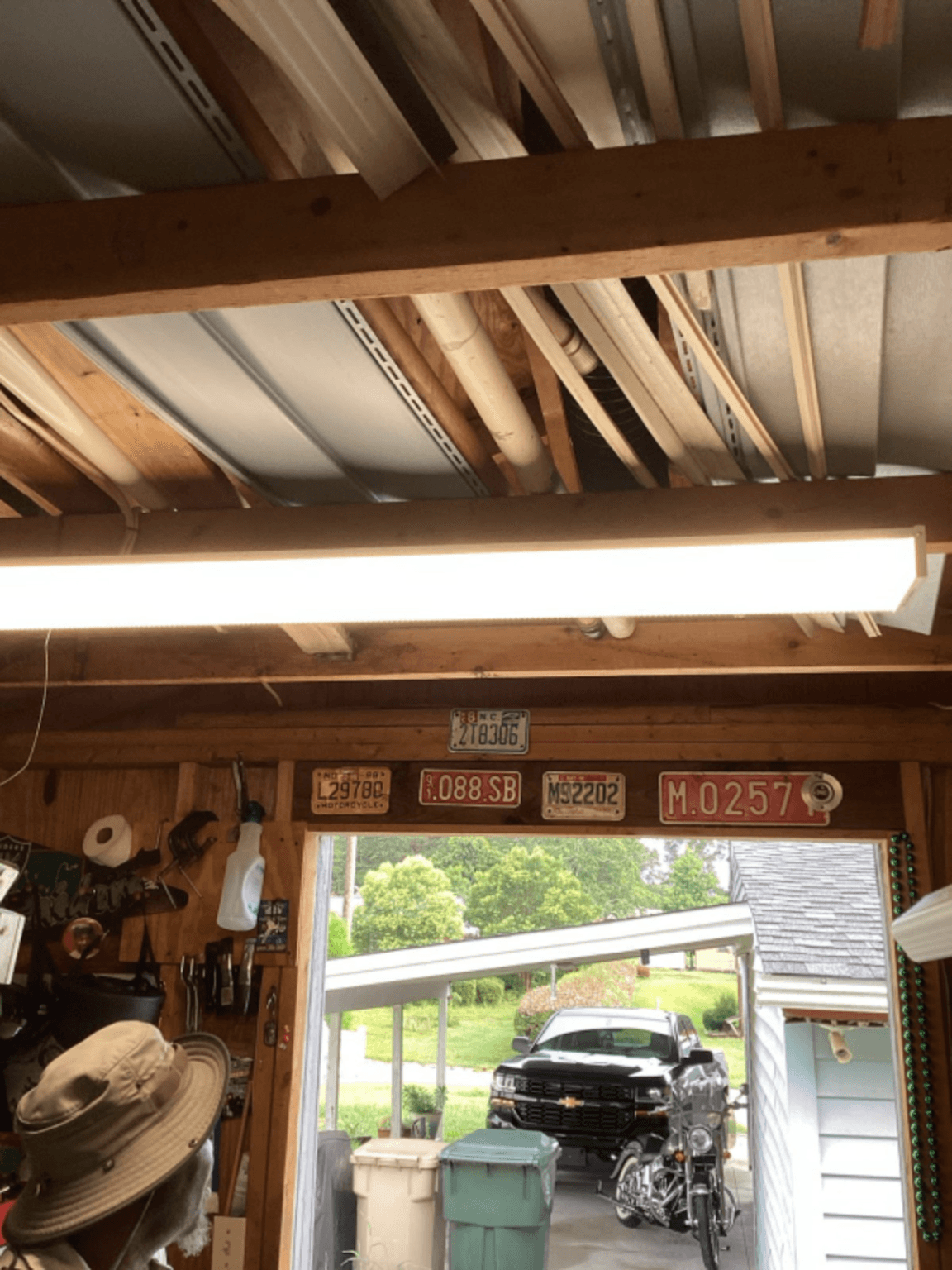 Light fixture replacement and ceiling electrical work