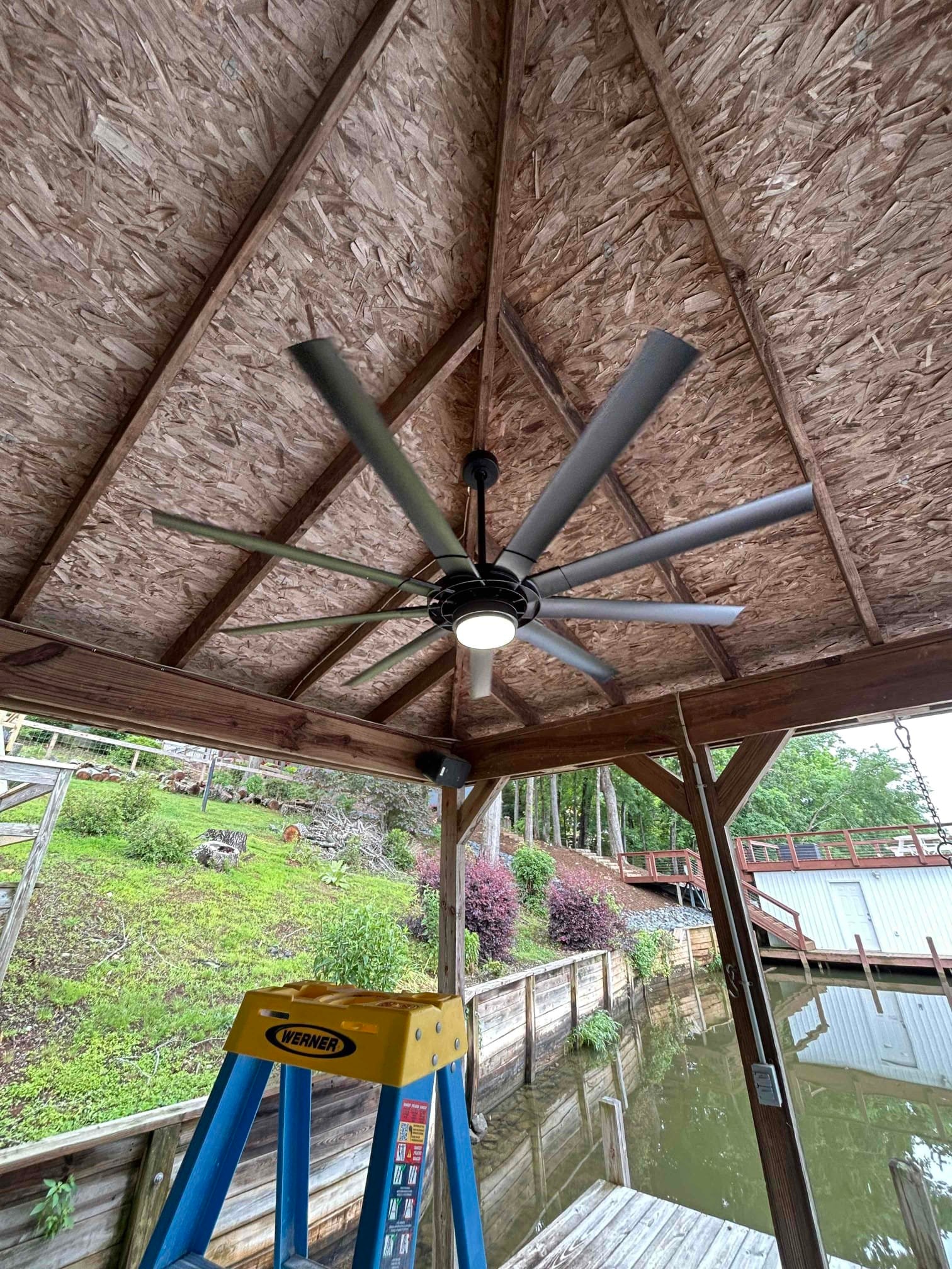 Ceiling fan wiring and installation preparation