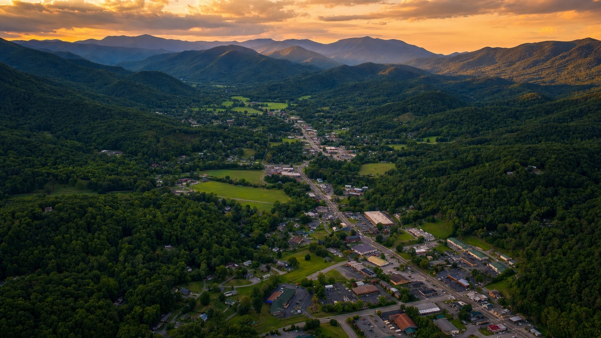 Maggie Valley, NC service area scene for local electrical work