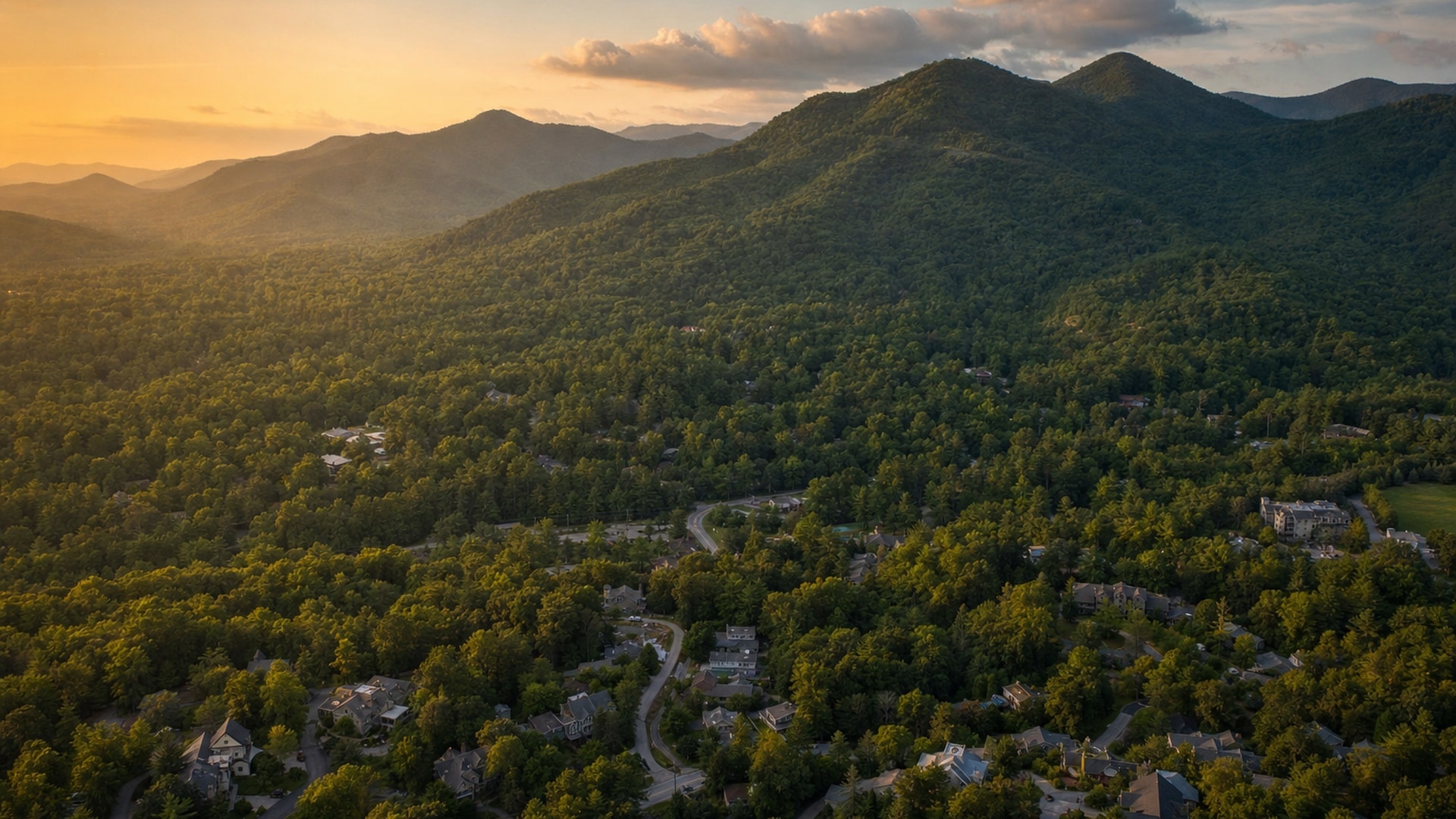 Montreat, NC service area scene for local electrical work