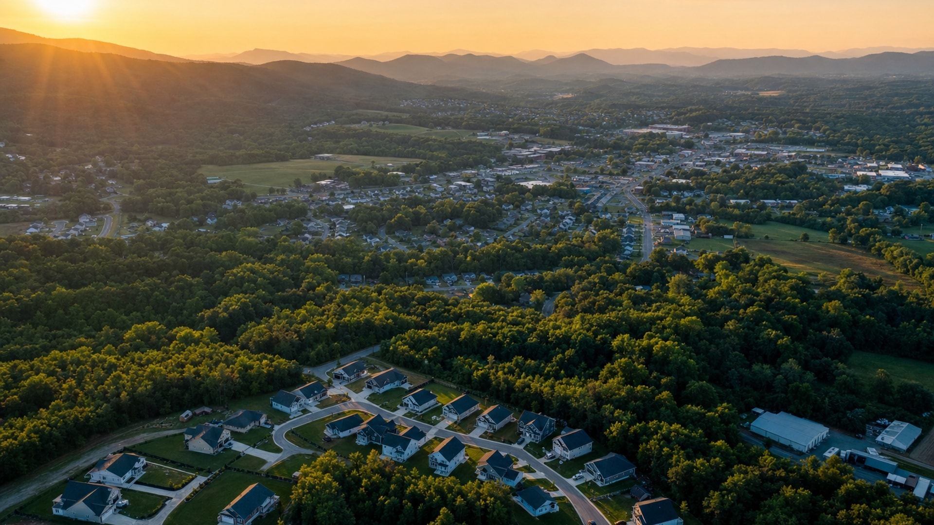 Mountain Home, NC service area scene for local electrical service