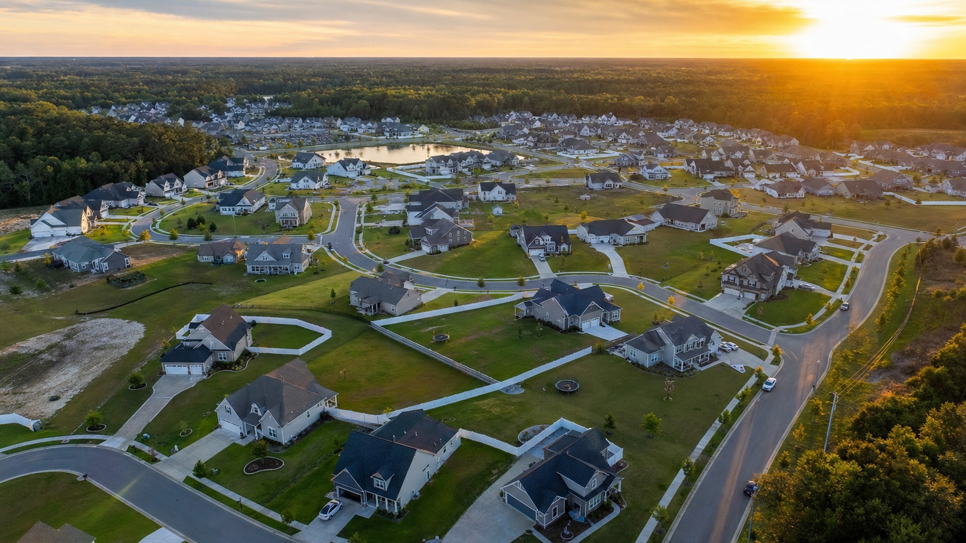 Oak Grove South Carolina residential area served by Touchstone Electric