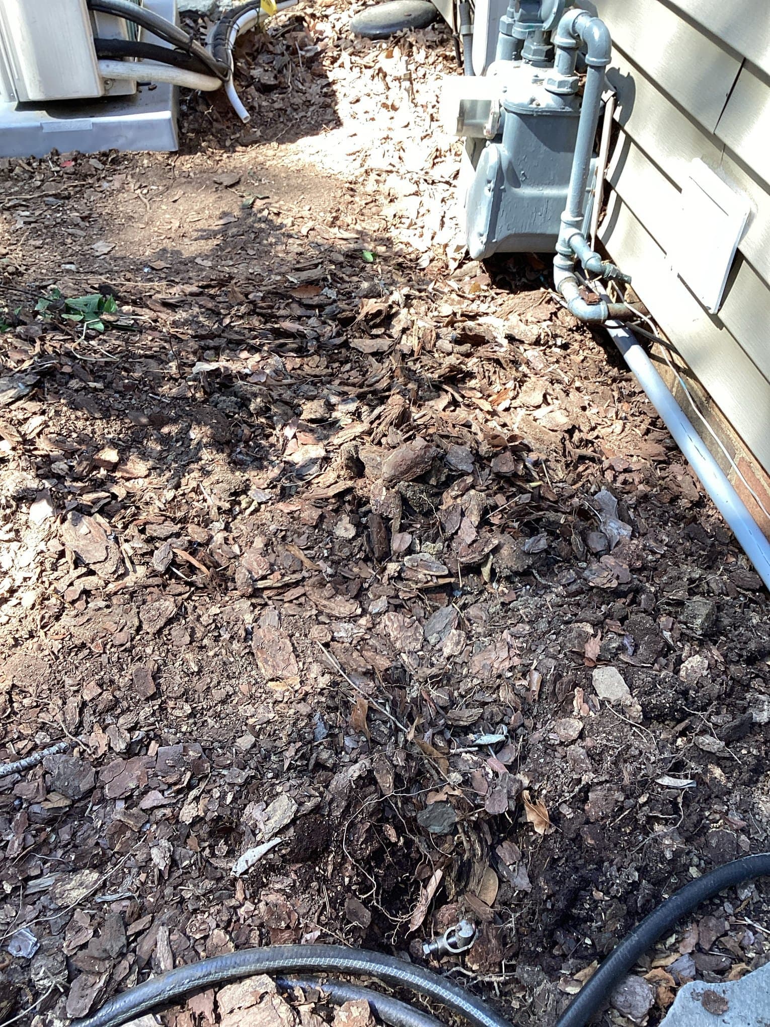 Outdoor electric meter and service equipment replacement