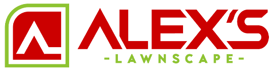 Alex's Lawnscape logo