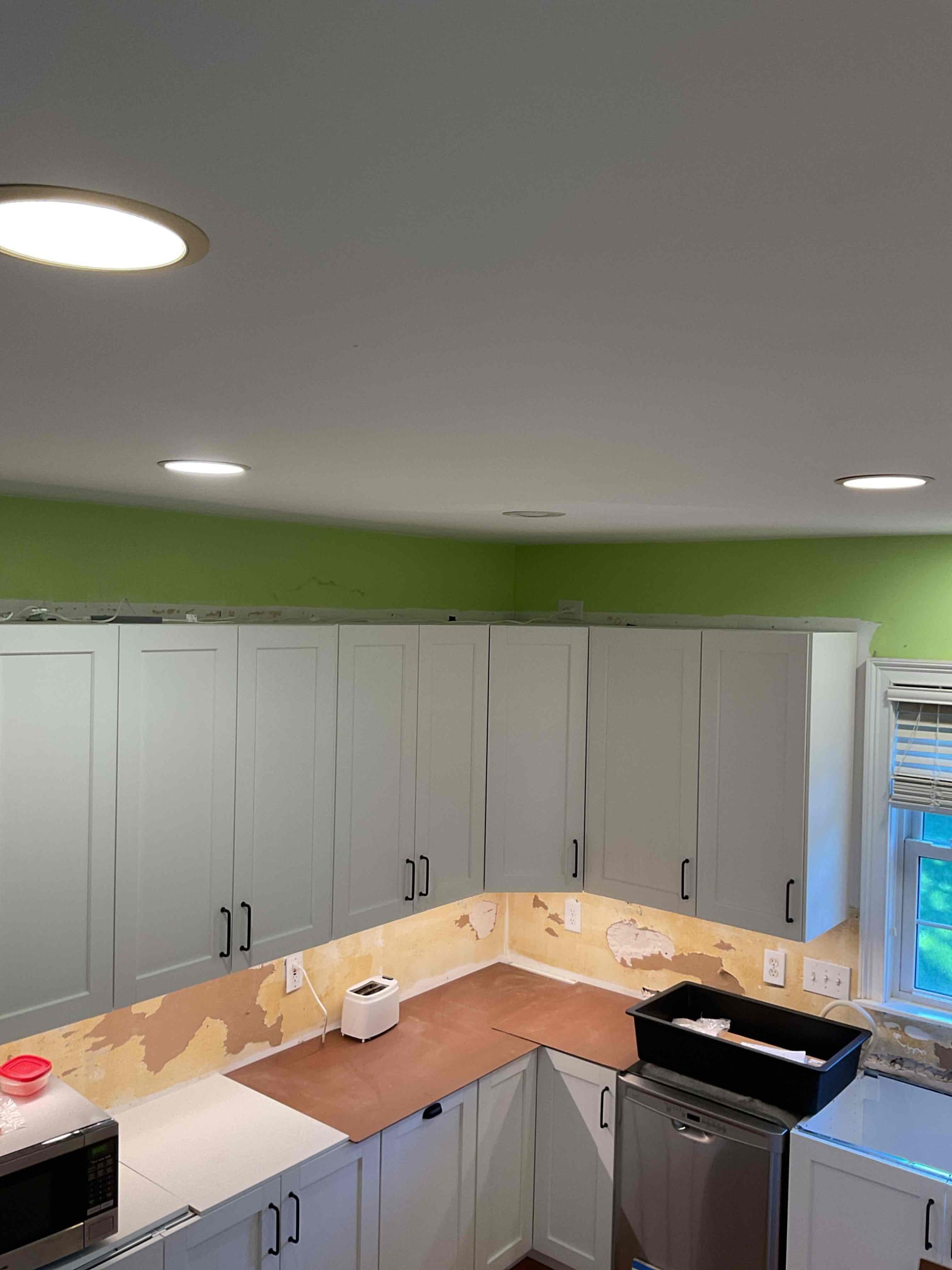 Kitchen electrical upgrade and appliance wiring preparation